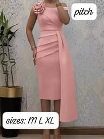 A picture of Simple slim body dress