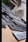 A picture of Marbles and granite slabs