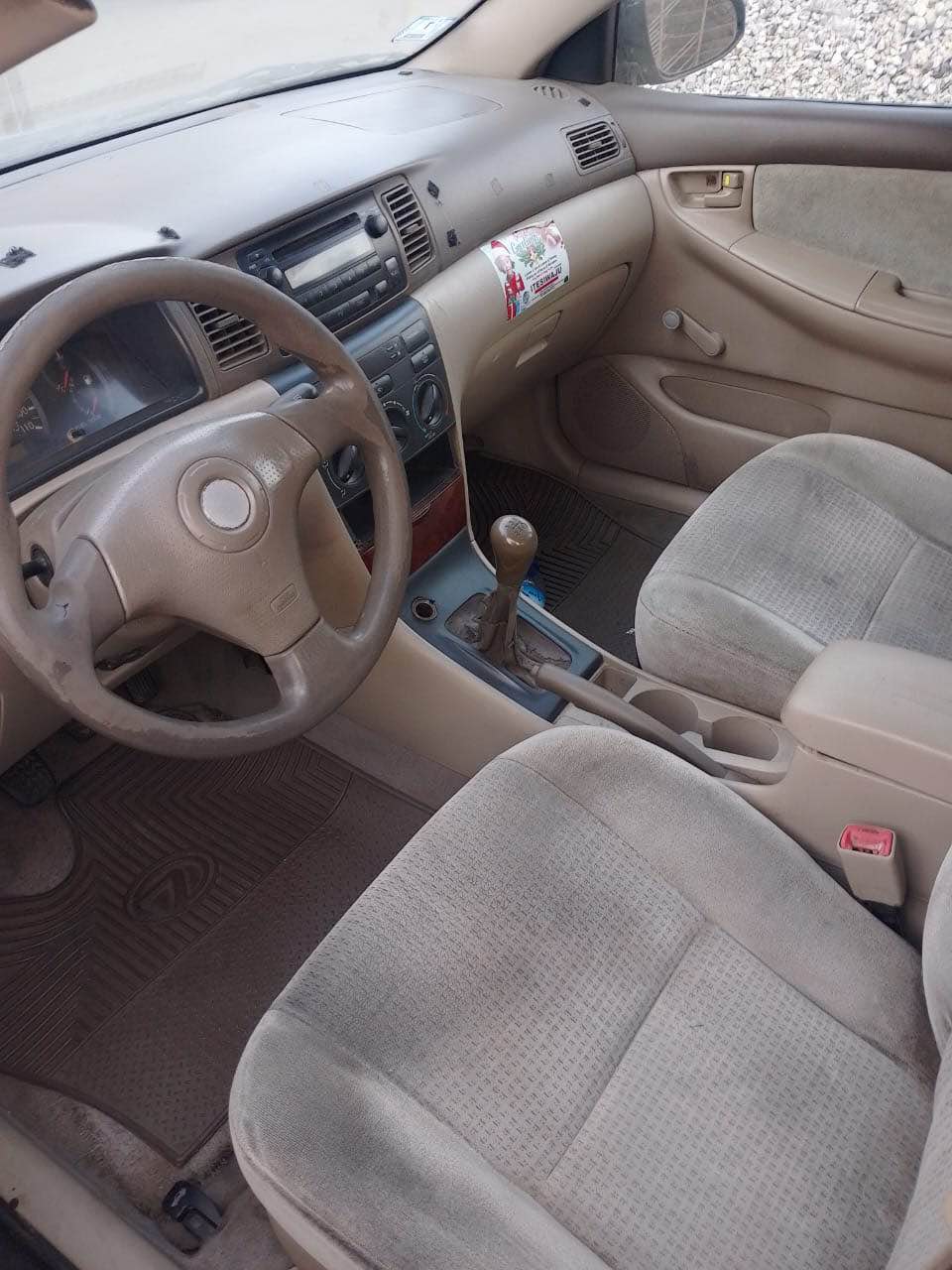 A picture of Toyota Corolla 07 model manual drive 08101 444 821