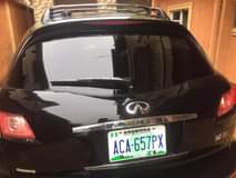A picture of Infiniti for sale Price 1 2m Location onitsha Call or