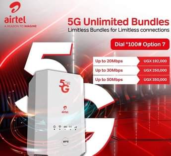 A picture of 5G router