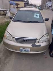 A picture of Toyota Corolla for sale first flash body 2005 model engine