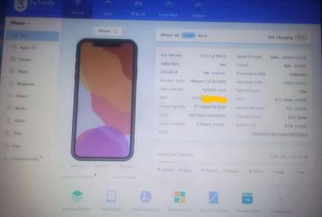 A picture of iPhone XR