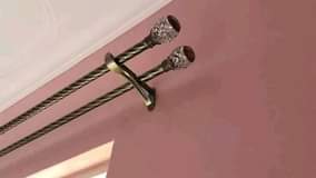 A picture of Curtains rods