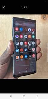 A picture of Samsung note 8 bei sawa na bure crack ndogo hasina