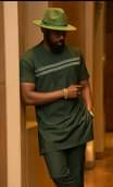 A picture of African men suits