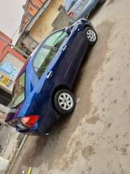 A picture of Toyota Corolla bank type 2006 model baked once Engine and