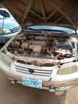 A picture of PARTIALLY FIRST BODY NIGERIA USED TOYOTA CAMRY good engine good