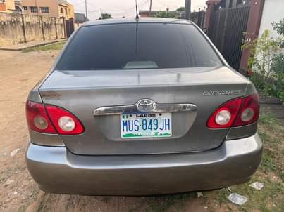 A picture of Toyota Corolla 2006 registered