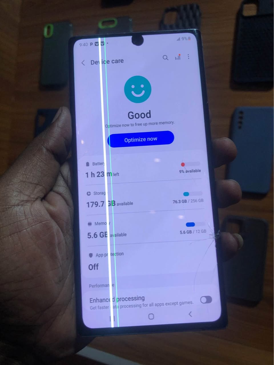 A picture of Samsung Note 10 plus
