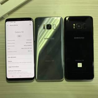 A picture of Dubai TRA Used samsung galaxy s8 duo sim