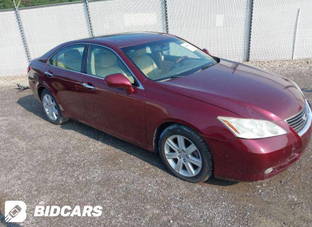 A picture of Lexus ES350 2008 foreign used