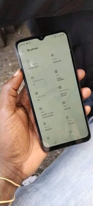 A picture of Tecno pop7