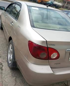 A picture of Sharp Corolla 05 Pure first body Engine Gear ok Ac