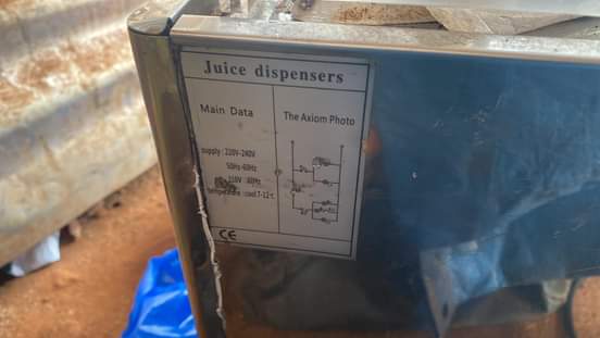 A picture of Double juice dispenser