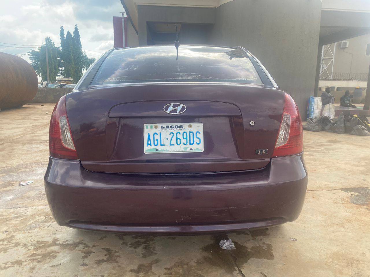 A picture of A DISTRESS DISTRESS HYUNDAI ACCENT FOR SALE IN A GOOD