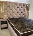 A picture of Dressed beds