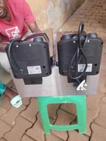 A picture of Double Deep fryer 250k Still new 0705126720