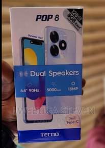 A picture of Tecno Pop 8 40 DISCOUNT Storage 128GB RAM 8GB Price