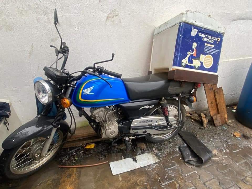 A picture of Honda Motorcycle