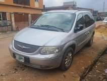 A picture of Registered Chrysler 2002 Model First body 3 rows Neatly used