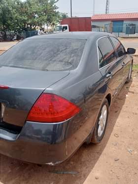 A picture of Neatly used Honda Accord 07 DC for sale Location Gwagwalada
