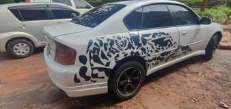 A picture of Subaru legacy Manual 260kmph