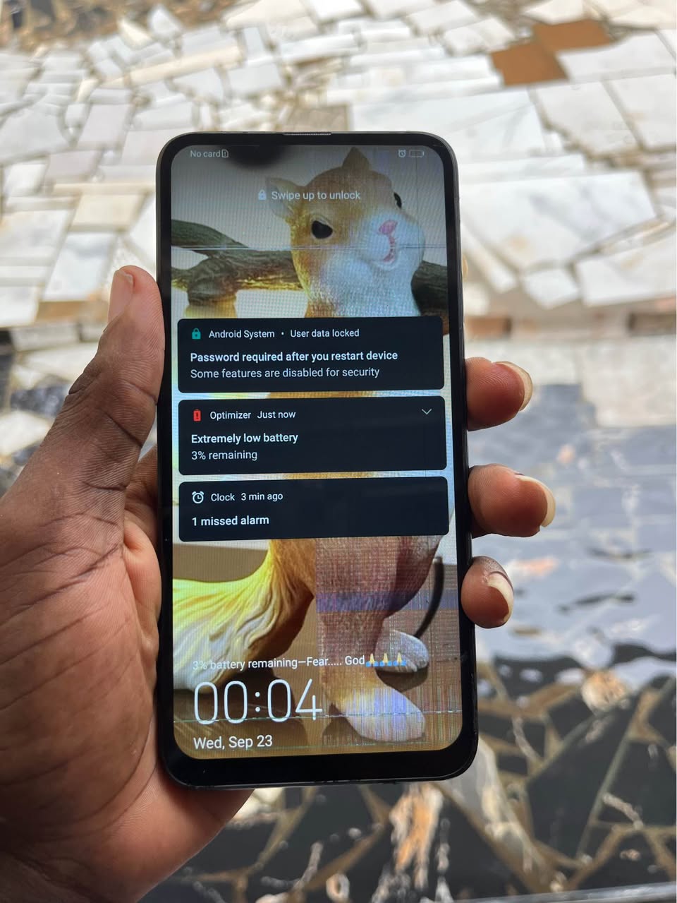 A picture of Huawei y9 prime 2019
