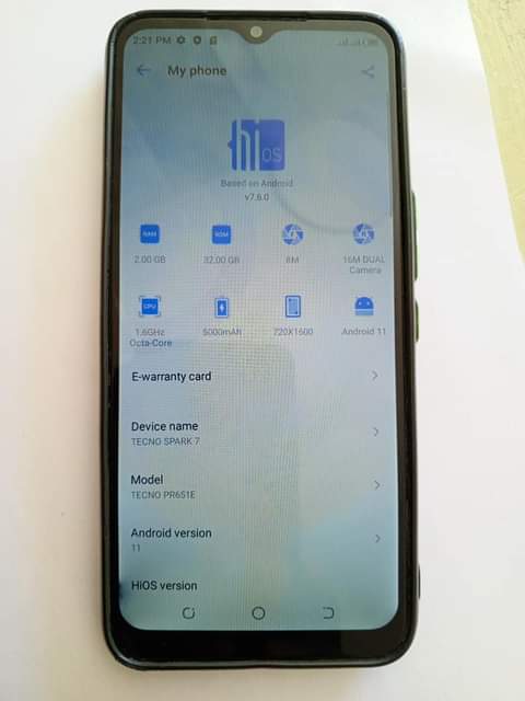 tecno spark
