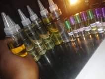 A picture of French perfume oils