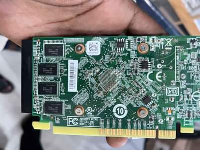A picture of Amd graphics card