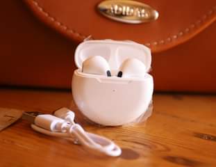 A picture of TWS wireless ear buds