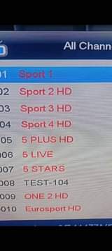 A picture of Free to air sports decorders and dish installations