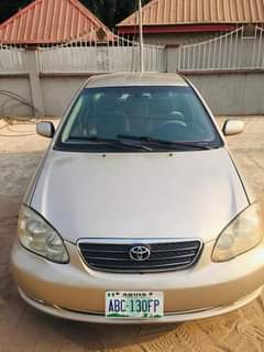 A picture of Toyota corolla for urgent buyers