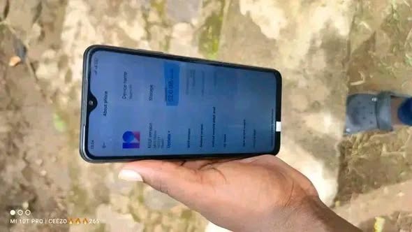 A picture of Redmi 9t