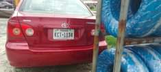 A picture of Toyota corolla