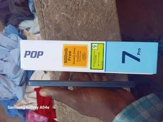A picture of Tecno pop 7 pro