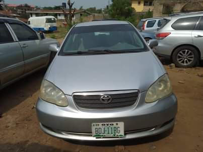 A picture of Registered Toyota Corolla 06