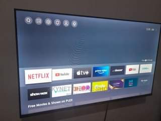 A picture of Still new Hisense 43 smart 4k frameless with Bluetooth