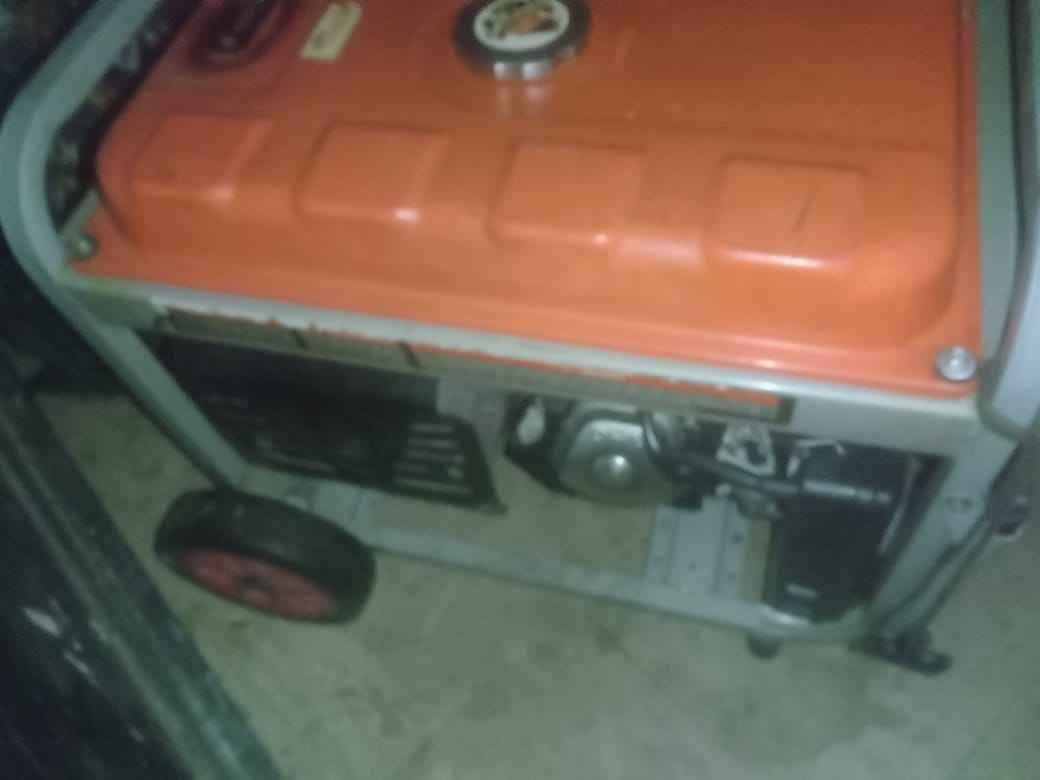 A picture of 10kva petrol generator working perfectly