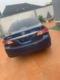 A picture of Pure first body Toyota Corolla 2012 direct