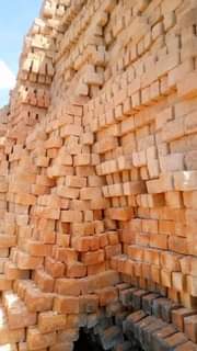 A picture of Clay bricks