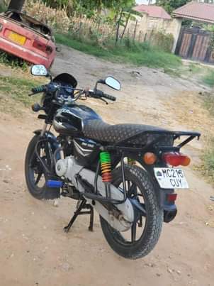 A picture of nauza pikipiki yangu aina ya boxer cc150 Full docoment 0655775505
