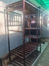 A picture of Wooden rack