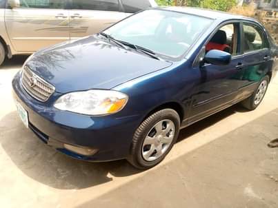 A picture of Toyota Corolla 2004 model