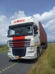 A picture of Apo kuna gari mbili tofauti Scania R420 Na Daf XF