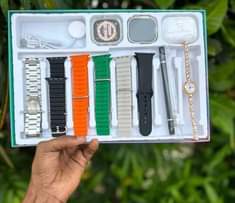 A picture of P8 ultra smartwatch