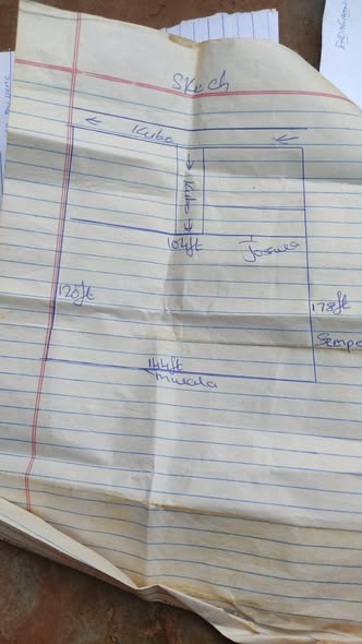 A picture of HALF ACRE FOR SALE 6 5M BOMBO DEGEYA 0748379944