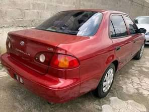 A picture of Clean Toyota Corolla 1999 model for sale at the rate