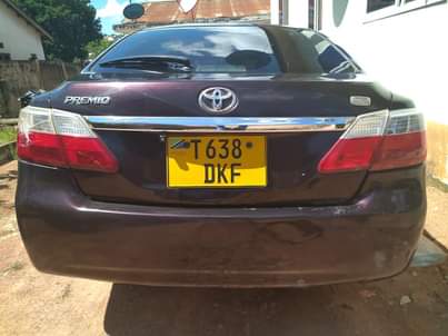 A picture of Toyota Premio New Model